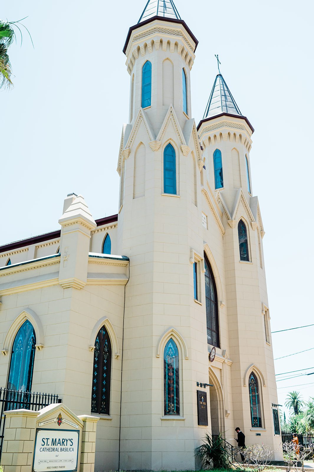 Alena & Christopher wedding — St. Mary's Cathedral Basilica
