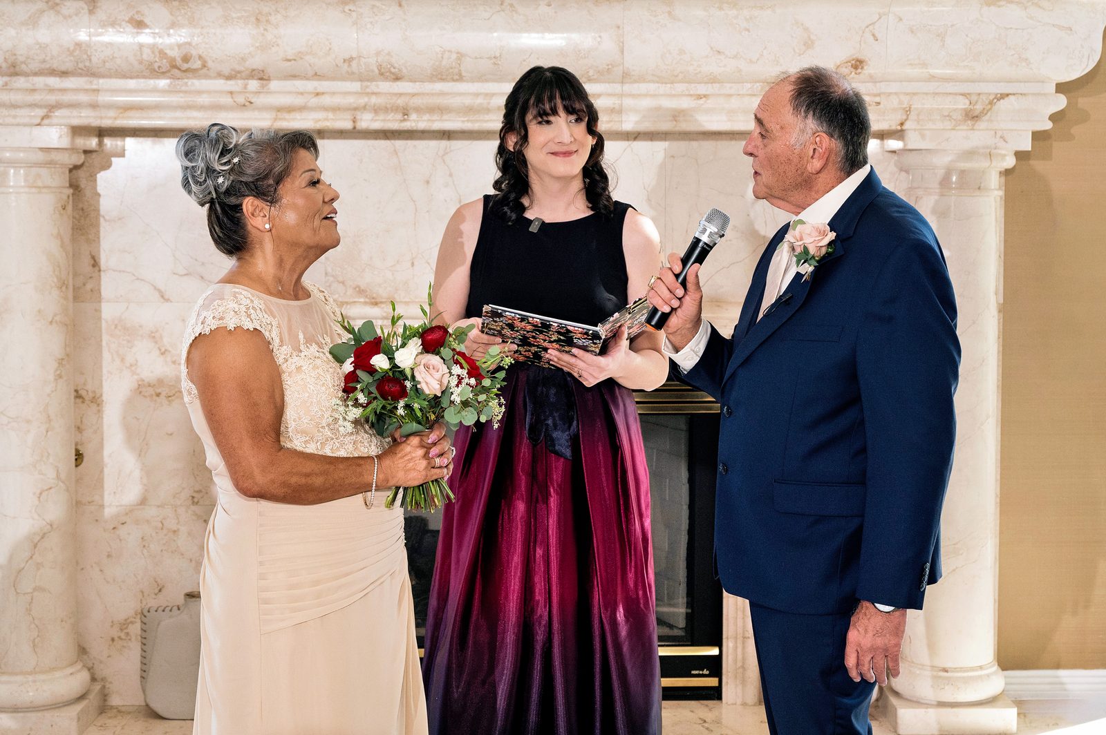 Cindy & Steve — 40th anniversary vow renewal at The Lipp Mansion, Las Vegas, NV