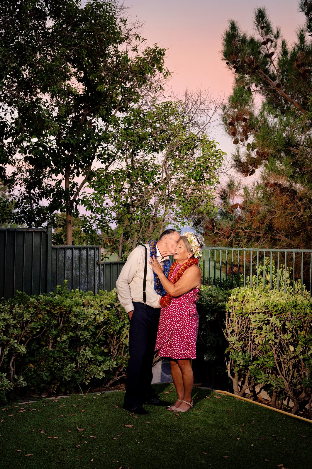Cindy & Steve — 40th anniversary vow renewal at The Lipp Mansion, Las Vegas, NV