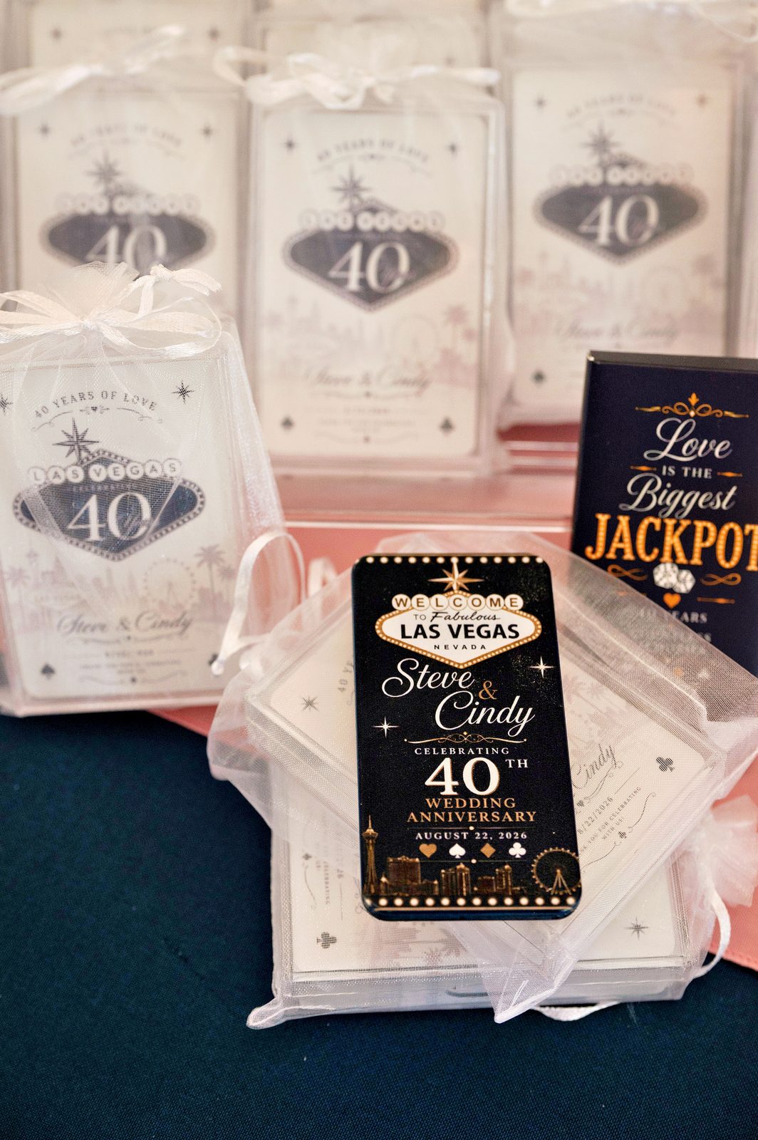 Cindy & Steve — 40th anniversary vow renewal at The Lipp Mansion, Las Vegas, NV