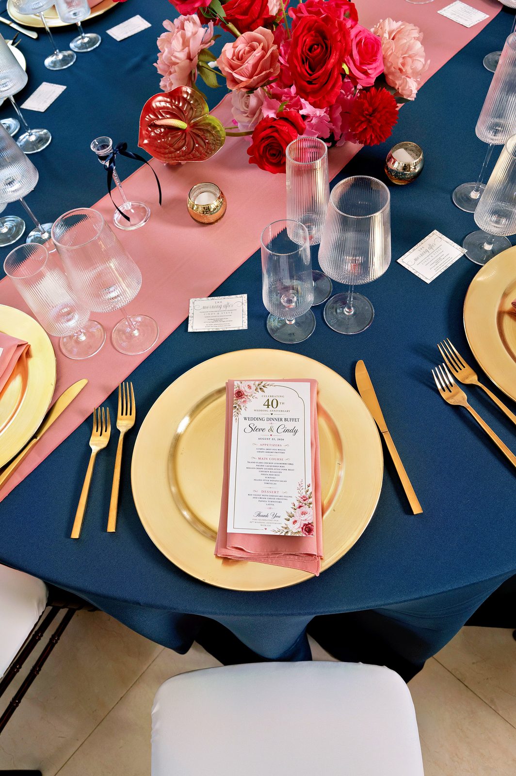 Cindy & Steve — 40th anniversary vow renewal at The Lipp Mansion, Las Vegas, NV