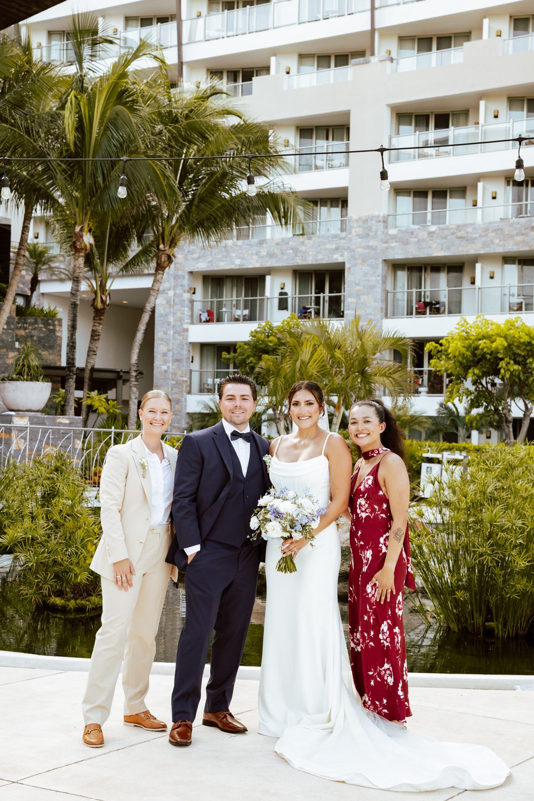 Junique & Blake wedding — Dreams Natura Resort & Spa, Cancún, Mexico