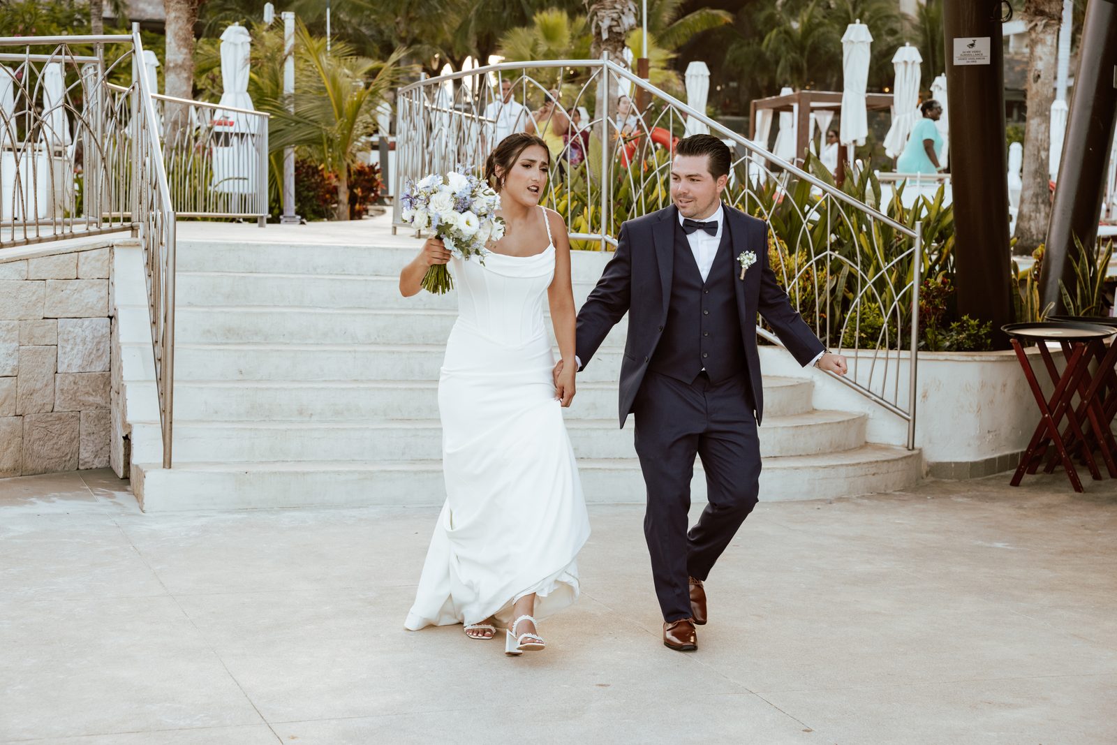 Junique & Blake wedding — Dreams Natura Resort & Spa, Cancún, Mexico
