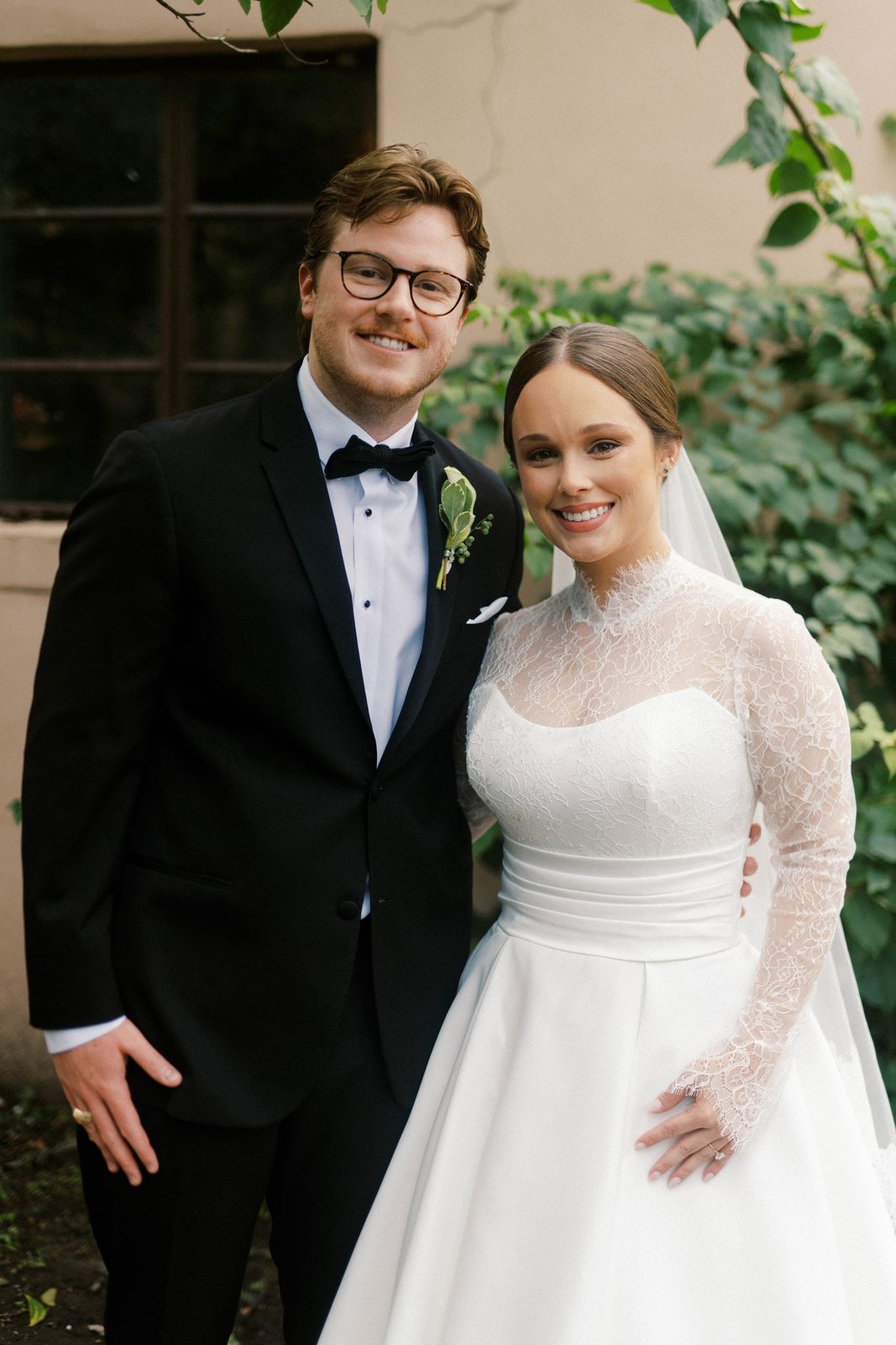 Madison and Tanner portrait together outdoors